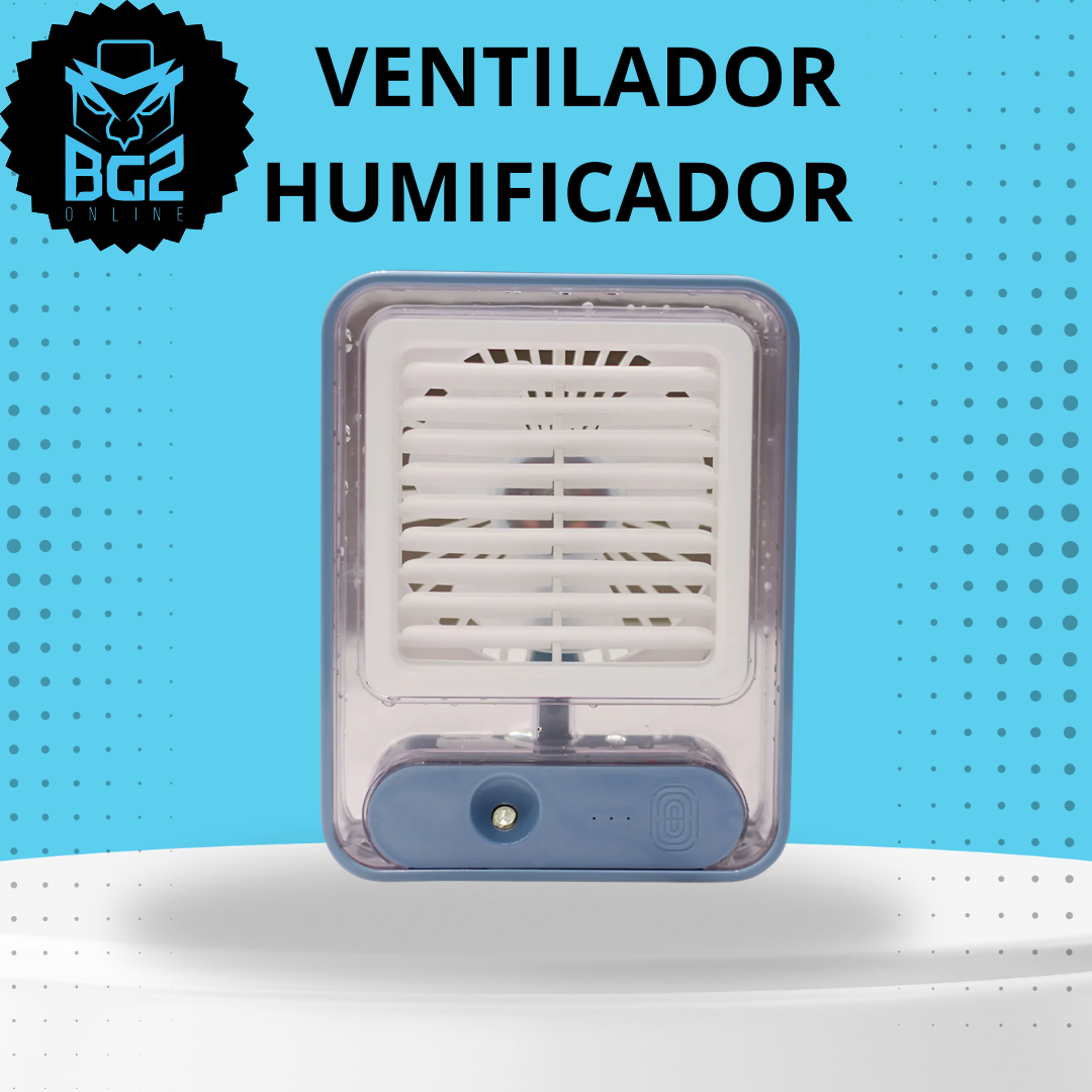 MINI VENTILADOR HUMIFRICADOR